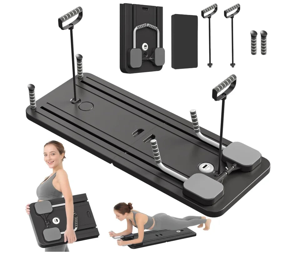 Pilara 5-in-1 Portable Pilates Board Reformer