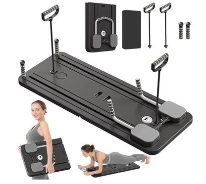 Pilara 5-in-1 Portable Pilates Board Reformer