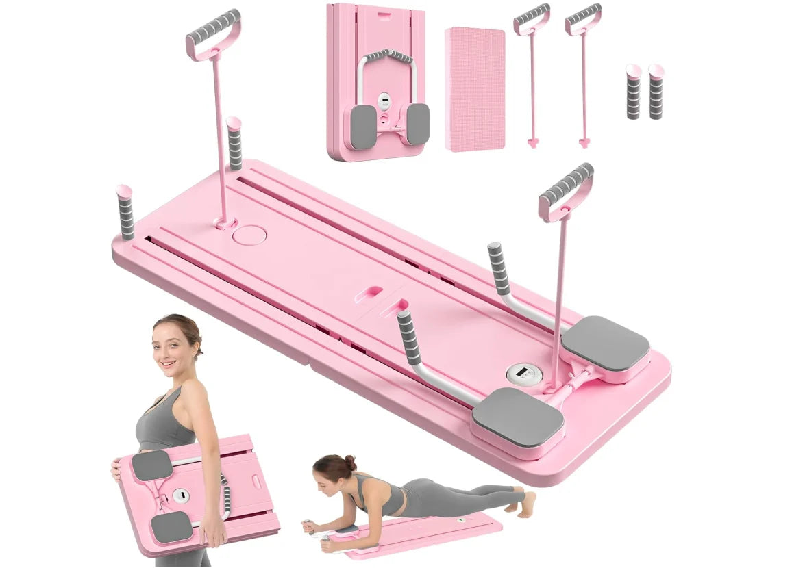Pilara 5-in-1 Portable Pilates Board Reformer