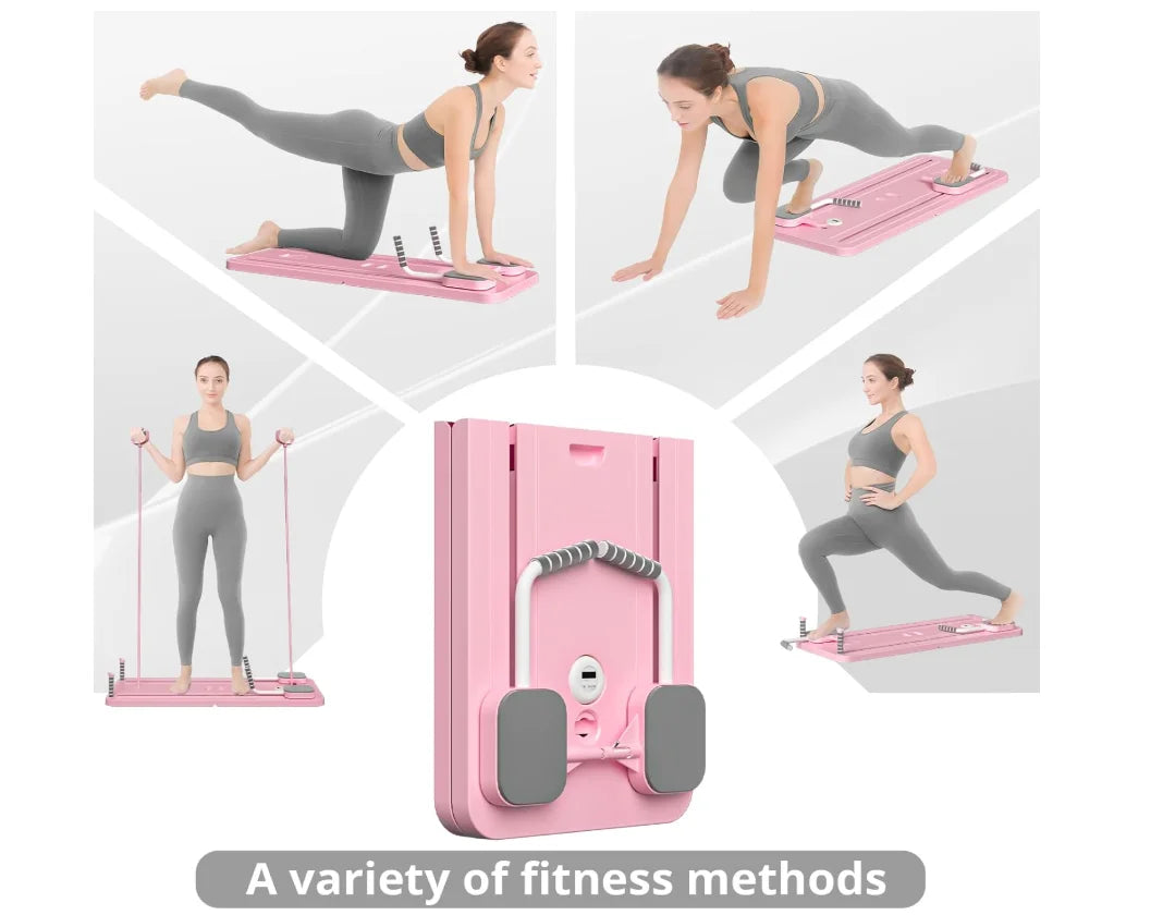 Pilara 5-in-1 Portable Pilates Board Reformer