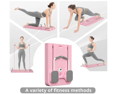 Pilara 5-in-1 Portable Pilates Board Reformer