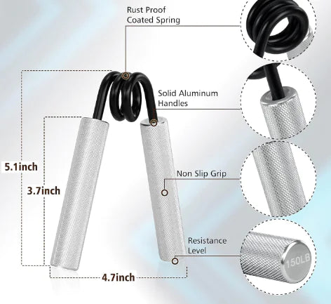 Aluminum Grip Strengthener Tool