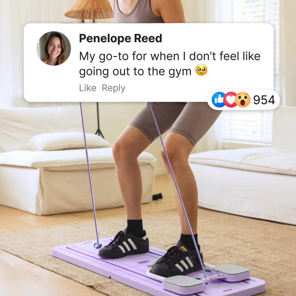 Pilara 5-in-1 Portable Pilates Board Reformer