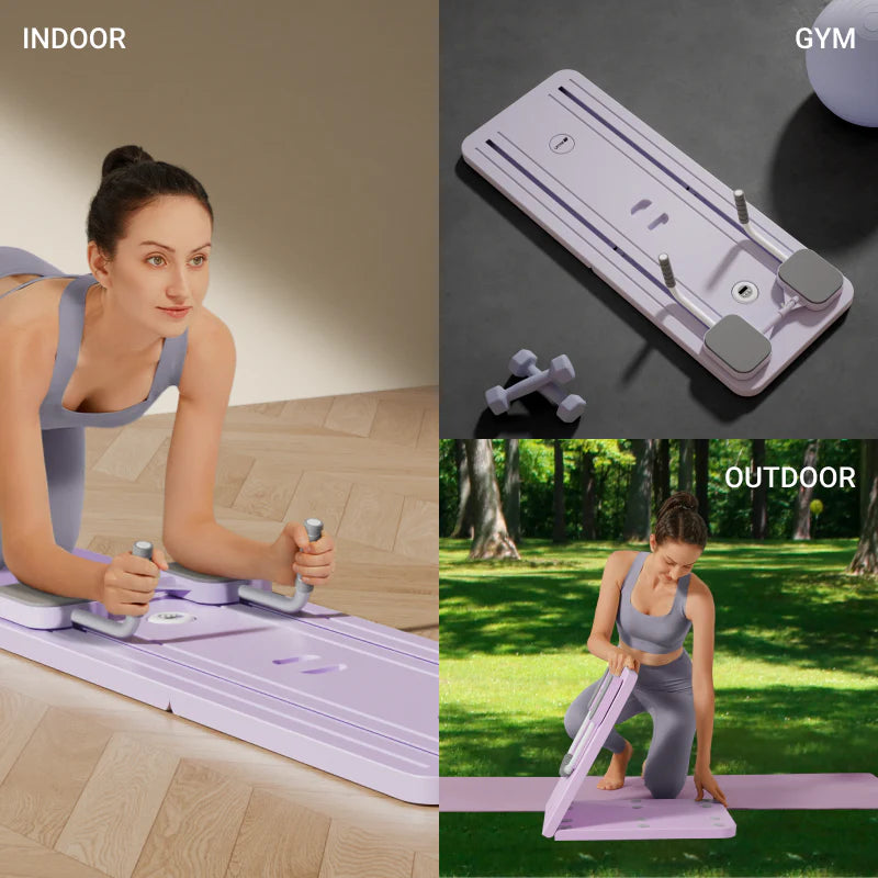 Pilara 5-in-1 Portable Pilates Board Reformer