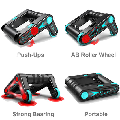 Portable Ab Roller - Core Strength
